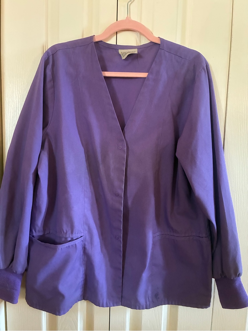 Women's Purple V-Neck Jacket - Unbranded